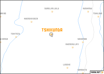 map of Tshikunda
