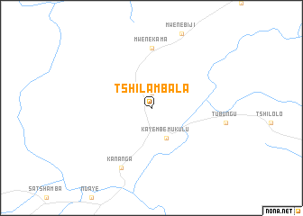 map of Tshilambala