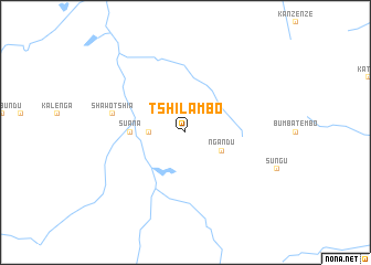 map of Tshilambo