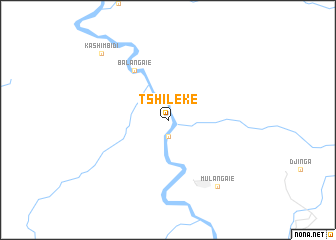 map of Tshileke
