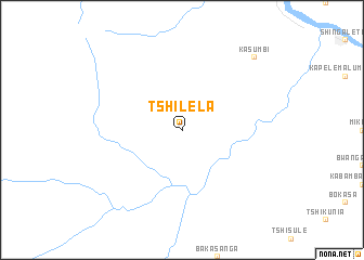 map of Tshilela