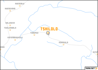 map of Tshilolo