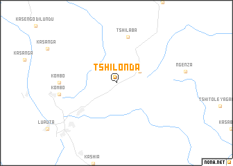 map of Tshilonda