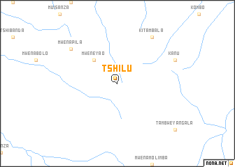 map of Tshilu