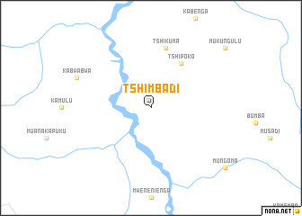 map of Tshimbadi