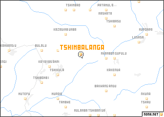 map of Tshimbalanga