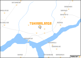 map of Tshimbalanga