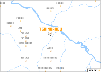 map of Tshimbangu