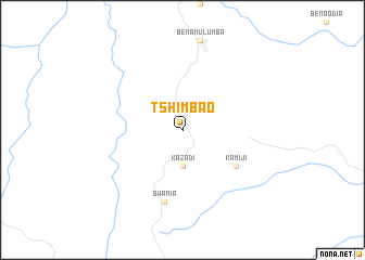 map of Tshimbao