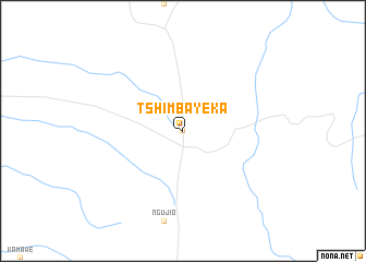 map of Tshimbayeka