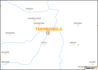 map of Tshimbumbulu
