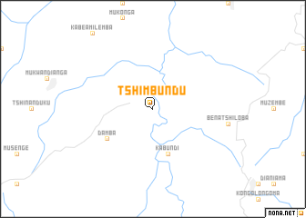 map of Tshimbundu