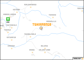 map of Tshimpanga