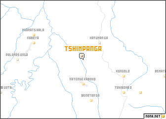 map of Tshimpanga