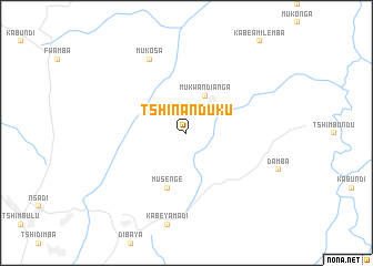 map of Tshinanduku