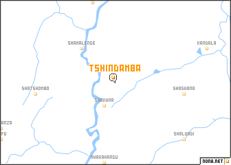 map of Tshindamba