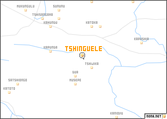 map of Tshinguele