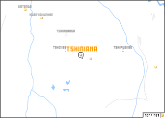 map of Tshiniama