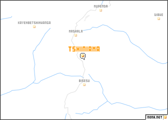 map of Tshiniama