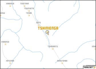 map of Tshinienga