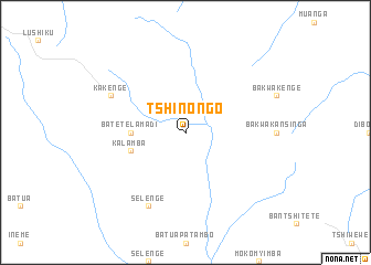 map of Tshinongo
