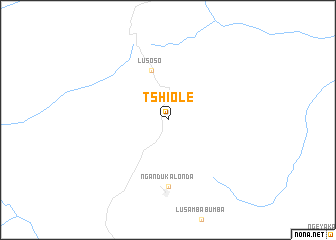 map of Tshiole
