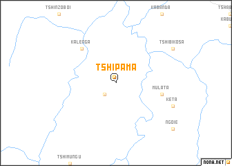 map of Tshipama