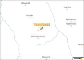 map of Tshipamba