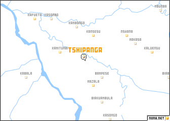 map of Tshipanga