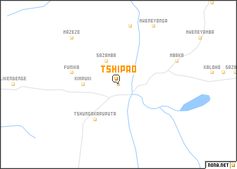 map of Tshipao