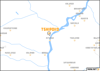 map of Tshipoko