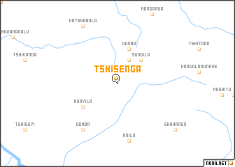 map of Tshisenga