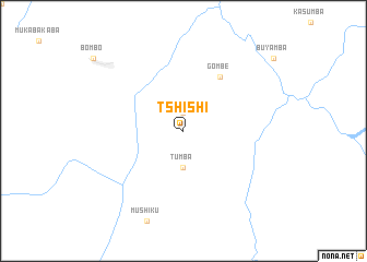 map of Tshishi