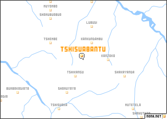 map of Tshisuabantu