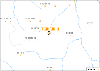 map of Tshisuku