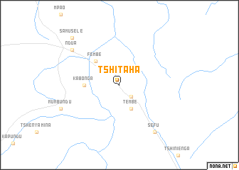 map of Tshitaha