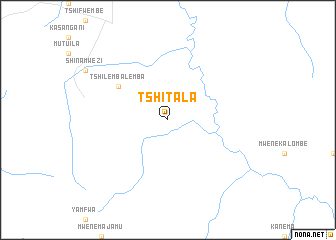 map of Tshitala