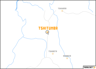 map of Tshitumba