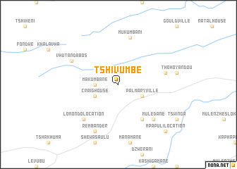 map of Tshivumbe