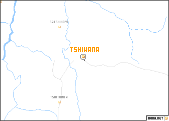 map of Tshiwana