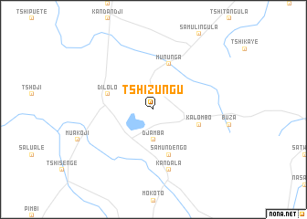 map of Tshizungu