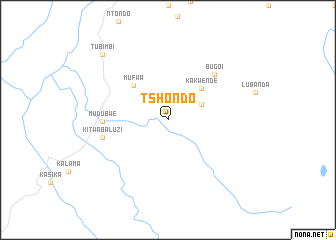 map of Tshondo
