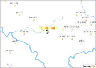map of Tshonka I