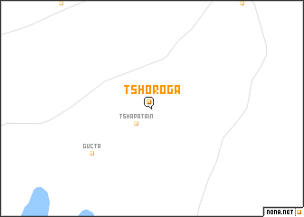 map of Tshoroga