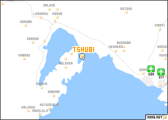 map of Tshubi