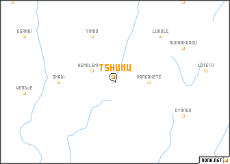 map of Tshumu