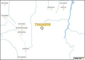 map of Tshuwana