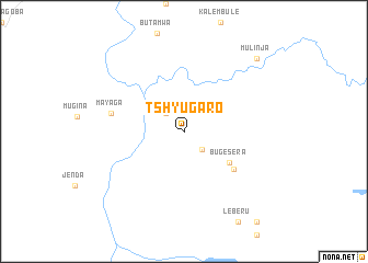 map of Tshyugaro