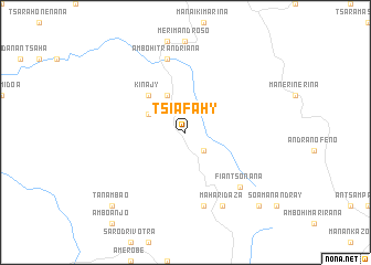 map of Tsiafahy