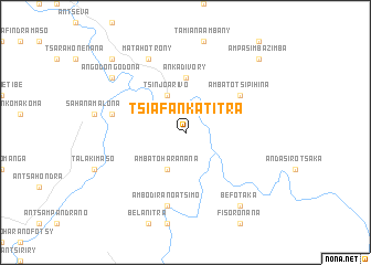 map of Tsiafankatitra